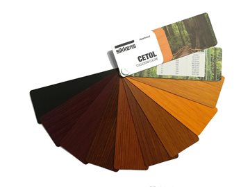 Collezione colore Cetol di Sikkens per legno 