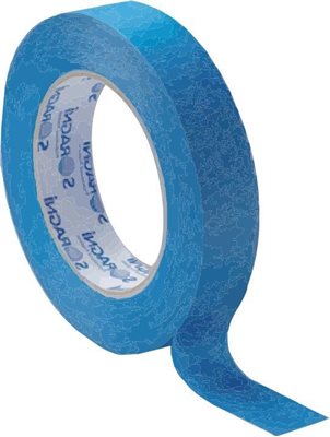 Nastro adesivo di carta blu e resistente all'acqua per lavori edili e navali