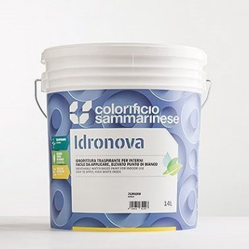 Idronvoa - idropittura per interni traspirante - Colorificio Sammarinese