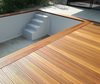 bordo piscina in legno teak