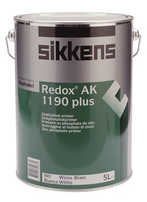Redox ak 1190 plus è un antiruggine ai fosfati di zinco per metalli ferrosi - smalto per ferro