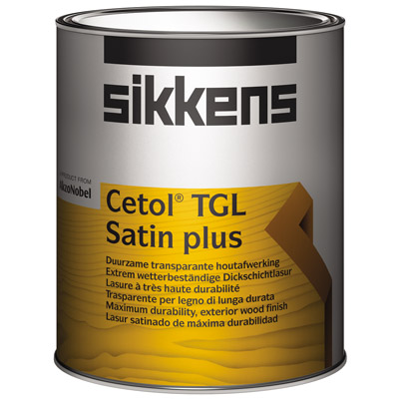 Cetol Tgl Satin Plus - Finitura trasparente con elevata resistenza ai raggi U.V. - Sikkens