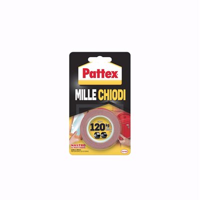 Nastro biadesivo extraforte - Pattex Millechiodi - Henkel 