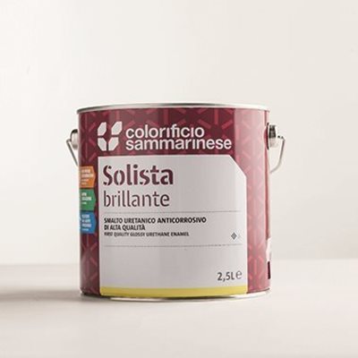 Solista - Smalto lucido brillante anticorrosivo - Colorificio Sammarinese - Vendita online Colourshop