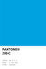 Pantone Azzurro 299