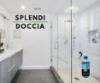 Box doccia  pulito con splendi doccia