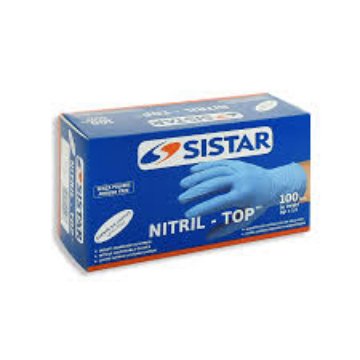 Nitril Top - Sistar guanti blu monouso in nitrile senza polvere