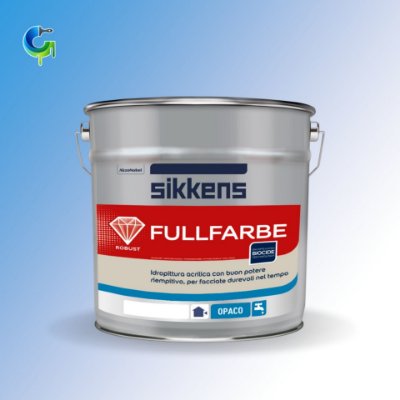 Immagine di Fullfarbe - idropittura riempitiva per muro esterno