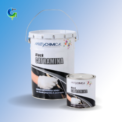 Immagine di Black Catramina - vernice bituminosa impermeabilizzante