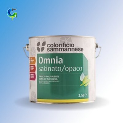 Immagine di Omnia OPACO - smalto all'acqua per legno, ferro, plastica