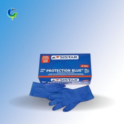 Immagine di Protection Blue - guanti monouso in lattice