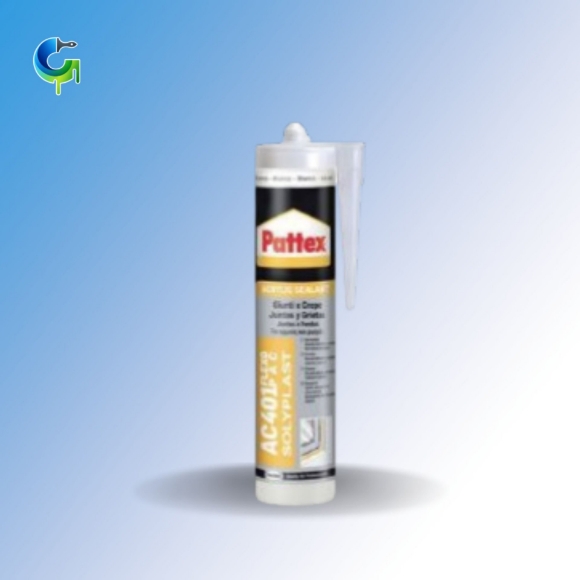 Immagine di Pattex AC401 Flexo Pac – Sigillante Acrilico per Giunti e Crepe, Interni ed Esterni