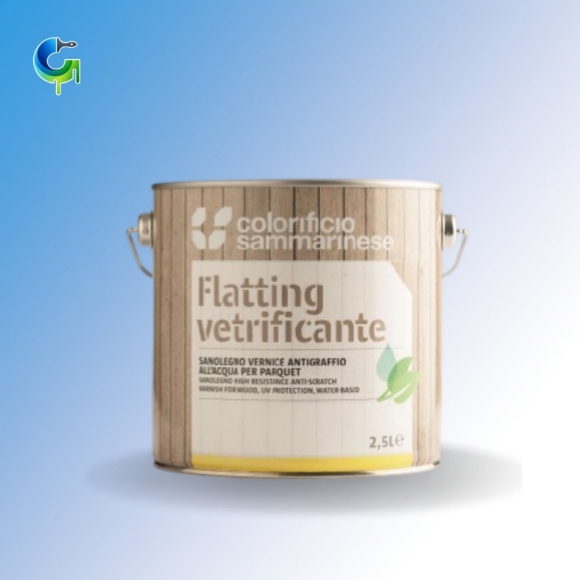 Immagine di SANOLEGNO FLATTING LUCIDA - vernice trasparente all'acqua