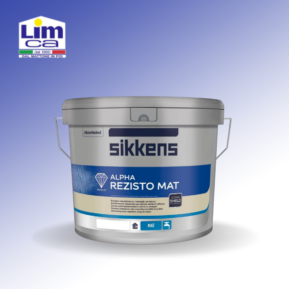 Immagine di ALPHA REZISTO MAT - idropittura lavabile opaca per interni