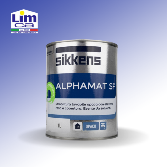 Immagine di ALPHAMAT SF- idropittura murale lavabile opaca per interni