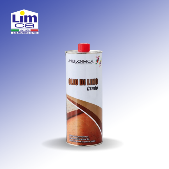 olio di lino crudo impregnante protettivo e impermeabilizzante